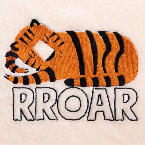 Плед Крошка Я Roar, 90х100 см, велсофт