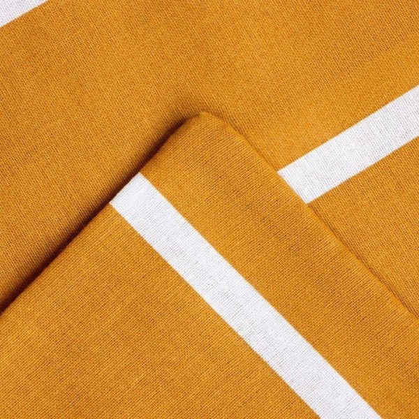 Постельное бельё Этель 2 сп Mustard stripes 175х215см, 200х220см, 70х70см-2 шт, 100% хлопок, поплин